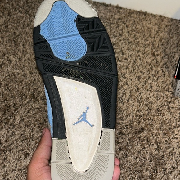 Air Jordan 4 Retro University Blue - Picture 8 of 8